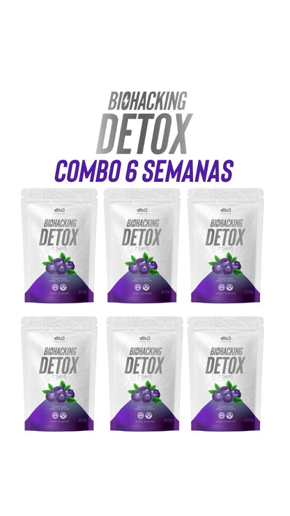 Combo 6 Semanas Biohacking Detox